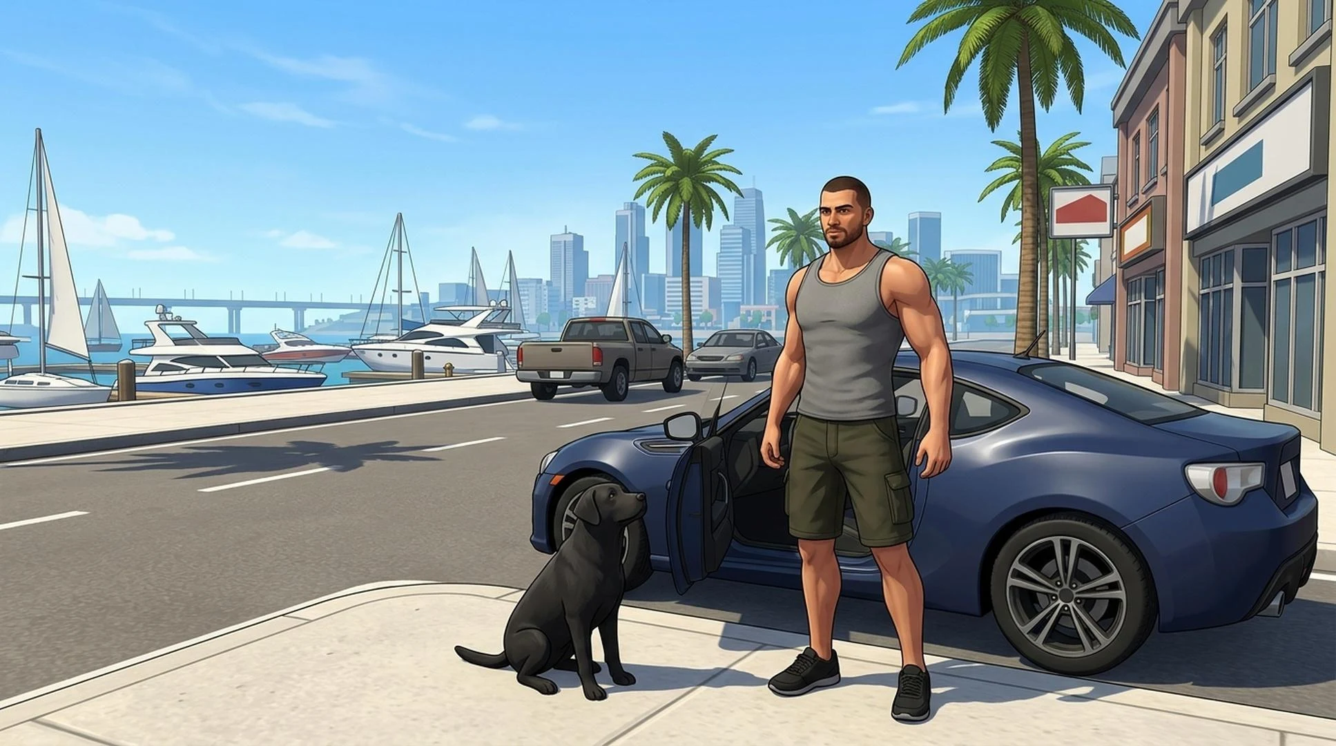 Grand Gangster Miami Mafia 3D screenshot